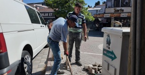 Geyve’de Sokak Tabelaları Yenileniyor