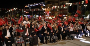 İnegöl 15 Temmuz’un 9. Yılında Demokrasi İçin Yine Meydanlarda
