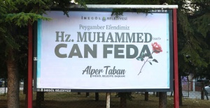 İnegöl Belediyesi’nden Duygulandıran Mesaj: “Hz. Muhammed (Sav)’e Can Feda”