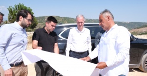 İnegöl Millet Bahçesi’nde Çalışmalar Tüm Hızıyla Sürüyor