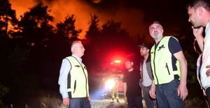 Kestel'de Orman Yangınına Karşı Örnek Mücadele: Eşgüdüm, Teknoloji ve Dayanışma ile Felaketin Önü Kesildi