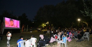 Osmangazi’de açık hava sinema keyfi devam ediyor