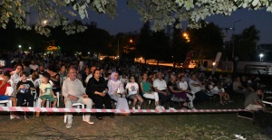 Osmangazi’de çocuklar açık hava sinemasında buluştu