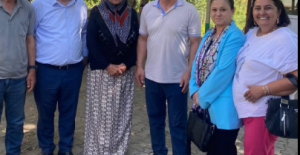 Yavuz Ağıralioğlu'ndan Bursa yangın bölgesine destek ziyareti