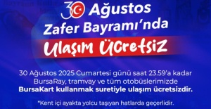 30 Ağustos Zafer Bayramı’nda ulaşım ücretsiz