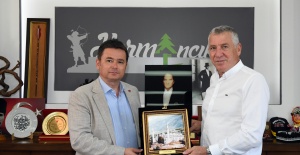 Başkan Erkan Aydın dağ yöresine çıkartma yaptı