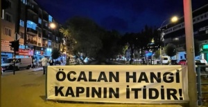 Bursa'daki 'Öcalan hangi kapının itidir' pankartlarının sırrı çözüldü!