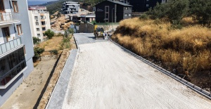 Gemlik’te Üç Koldan Yol Yapımı Sürüyor