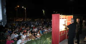 İnegöllü Çocuklar Karagöz’le Buluştu