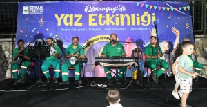 Yaz etkinliklerinde çocuklar ve aileler doyasıya eğlendi