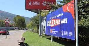 Zafer Bayramı coşkusu Bursa'nın her köşesinde!