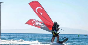 Bursa Gemlik Körfezi’nde su şöleni