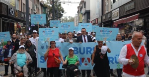Bursalılar, sağlık için yürüdü