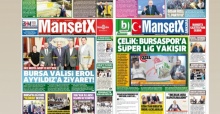MANŞETX GAZETESİ'NİN BURSA VE ANKARA'NIN AĞUSTOS SAYILARI ÇIKTI!