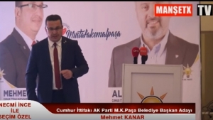 Cumhur İttifakı AK Parti Bursa Mustafa Kemal Paşa Belediye Başkan Adayı Mehmet Kanar Konuşması