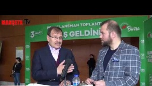 Ak Parti Bursa Milletvekili ve eski Başbakan Yardımcısı Hakan Çavuşoğlu konuk oldu.