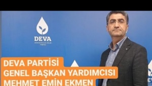 ANKARA'DA İNCE BAKIŞ'IN KONUĞU DEVA PARTİSİ GENEL BAŞKAN YARDIMCISI MEHMET EMİN EKMEN OLDU