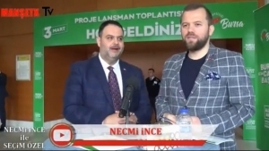 Necmi İnce ile Seçim Özel Konuğu Ak Parti Bursa Gemlik Belediye Başkan Adayı Berkay Bulut oldu.