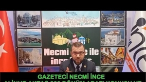 GAZETECİ NECMİ İNCE, ALİNUR AKTAŞ 800 DÖNÜM ARAZi KONUSU VE ŞEHİT SİNAN ATEŞ KONUSUNU DEĞERLENDİRDİ